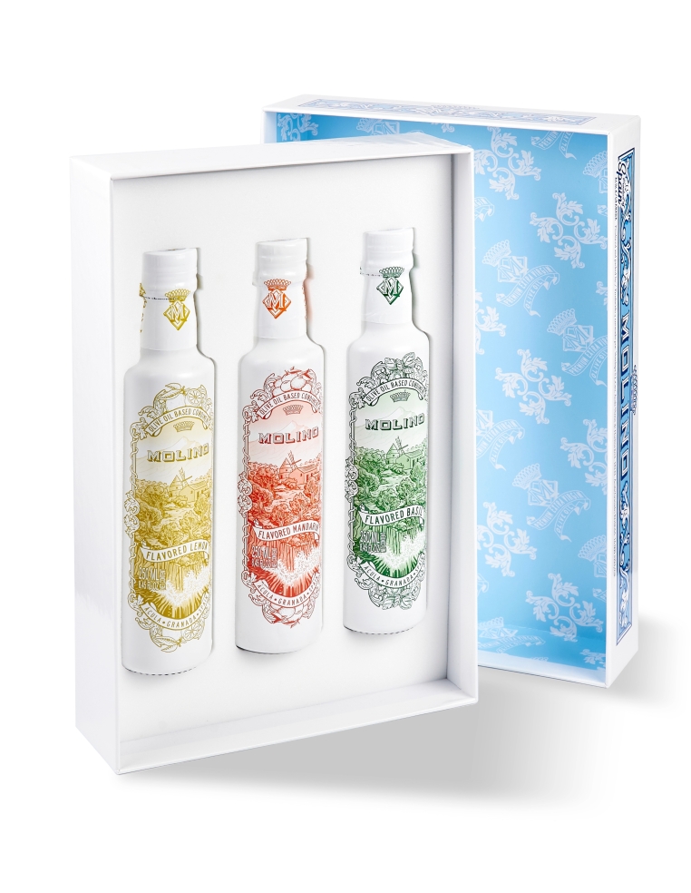 Estuche regalo Premium Molino Sabores 3x250ml